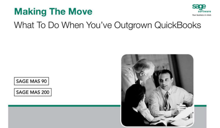 Making The Move - What to Do When You've Outgrown QuickBooks