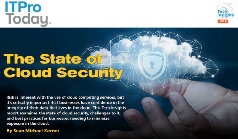 The State of Cloud Security 2021